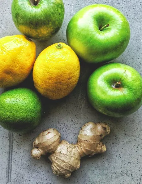 Rhum arrangé pomme verte gingembre