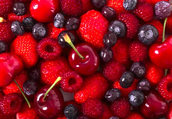 Rhum arrangé fruits rouges