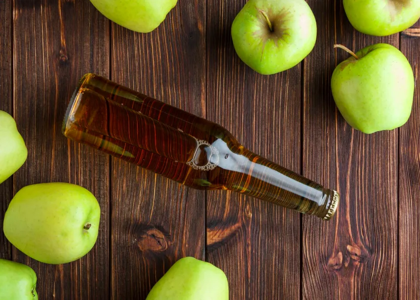 Rhum arrangé pomme verte calvados